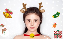 麋鹿妆怎么化好看 圣诞节可爱麋鹿妆容图片教程
